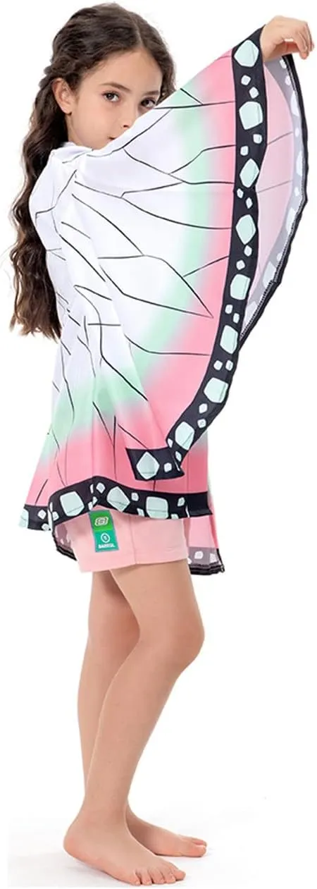 Vaianie Kids Kimono Cosplay Costume Outfit Cardigan Top Jacket Robe Cloak Anime
