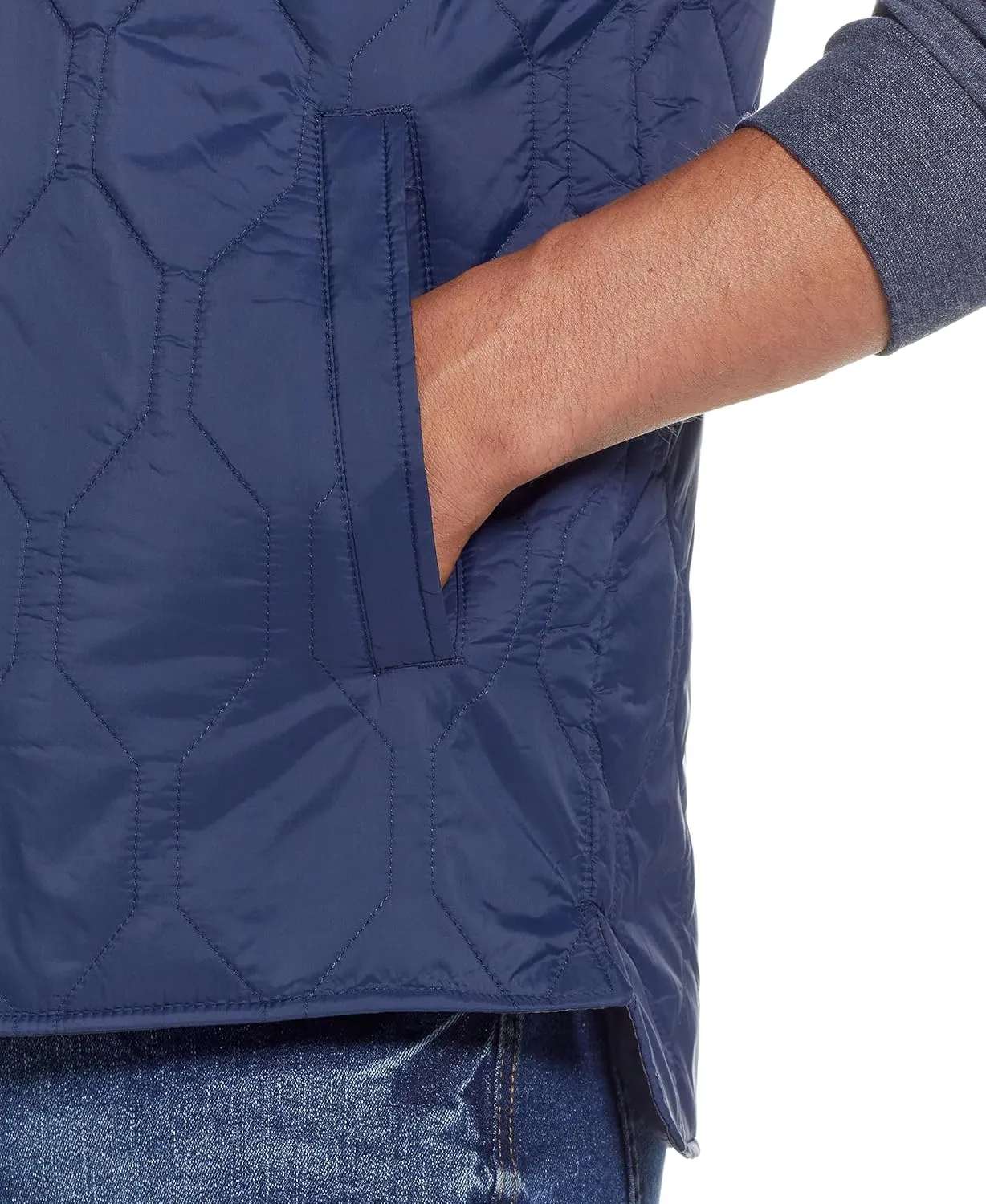 Weatherproof Vintage Mens Quilted Puffer Vest - Lightweight Padded Insulated Vest for Men