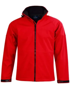 Winning Spirit Mens Aspen Softshell Hooded Jacket