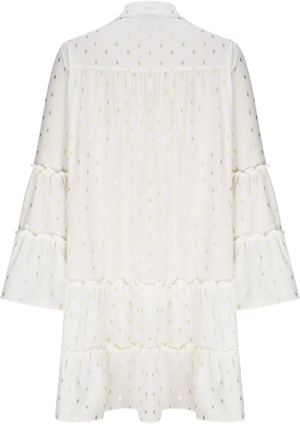 Women Fall Dresses 2024 Casual Button Ruffle Long Sleeve Dress Elegant Flowy Swing Tiered Beach Vacation Dresses