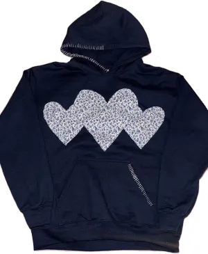 Women Y2K Vintage Graphic Hoodies Sweatshirt Oversized Long Sleeve Heart Pullover Top Aesthetic Streetwear