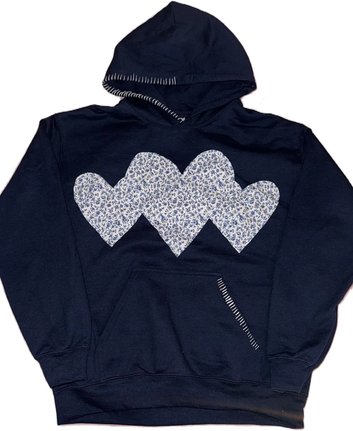 Women Y2K Vintage Graphic Hoodies Sweatshirt Oversized Long Sleeve Heart Pullover Top Aesthetic Streetwear