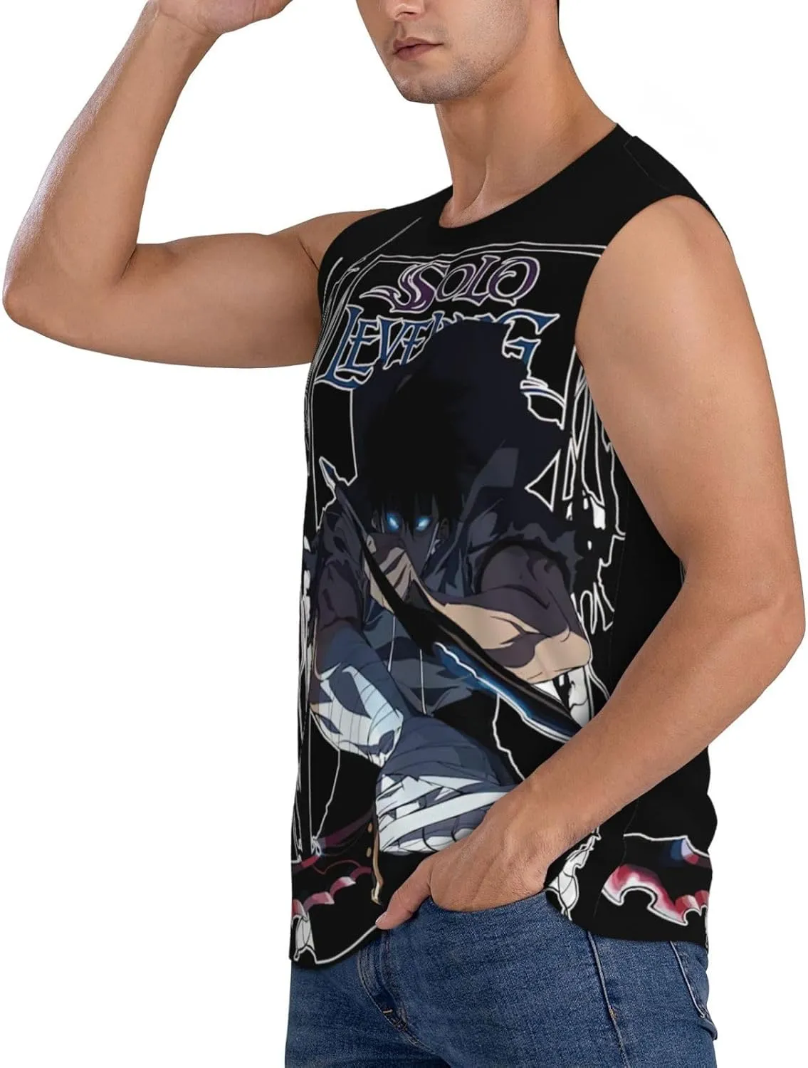 Youth & Adult Men's Tank Tops Muscle Sleeveless T-Shirt Beautiful Daily Shirt