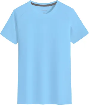 Youth Performance Short Sleeve Shirt, UPF 50 Quick Dry Athletic T Shirt for Boys & Girls