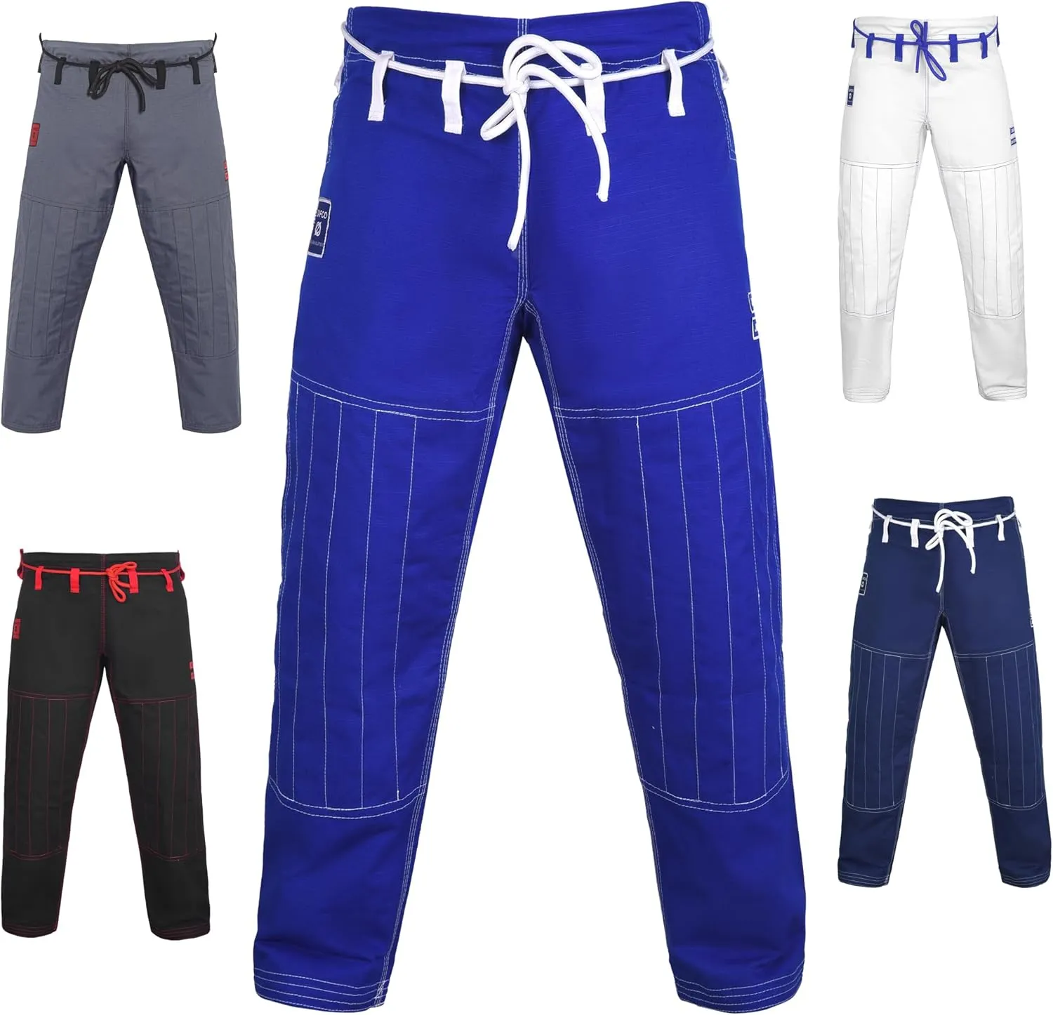 Zafco Fightwear Men's Brazilian Jiu Jitsu Gi Pants 10oz Ripstop MMA Grappling Kimono