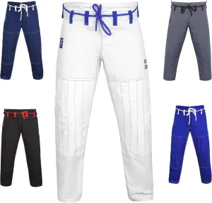 Zafco Fightwear Men's Brazilian Jiu Jitsu Gi Pants 10oz Ripstop MMA Grappling Kimono