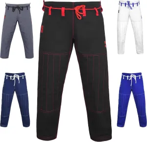 Zafco Fightwear Men's Brazilian Jiu Jitsu Gi Pants 10oz Ripstop MMA Grappling Kimono