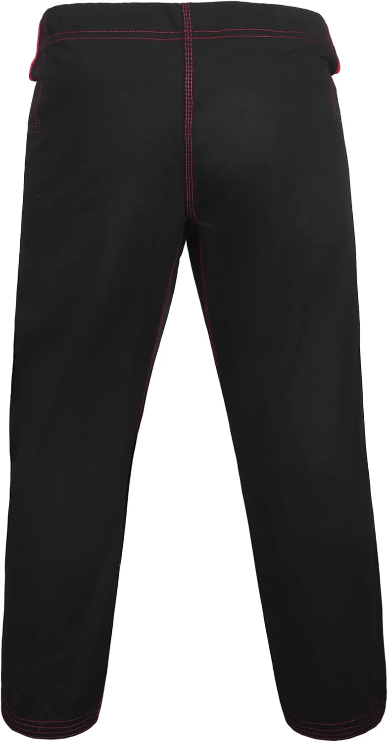 Zafco Fightwear Men's Brazilian Jiu Jitsu Gi Pants 10oz Ripstop MMA Grappling Kimono
