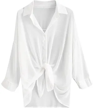 ZAFUL Women's Beach Swimsuit Cover Up Shirt Bikini Beachwear Bathing Suit Beach Dress Kimono Cardigan
